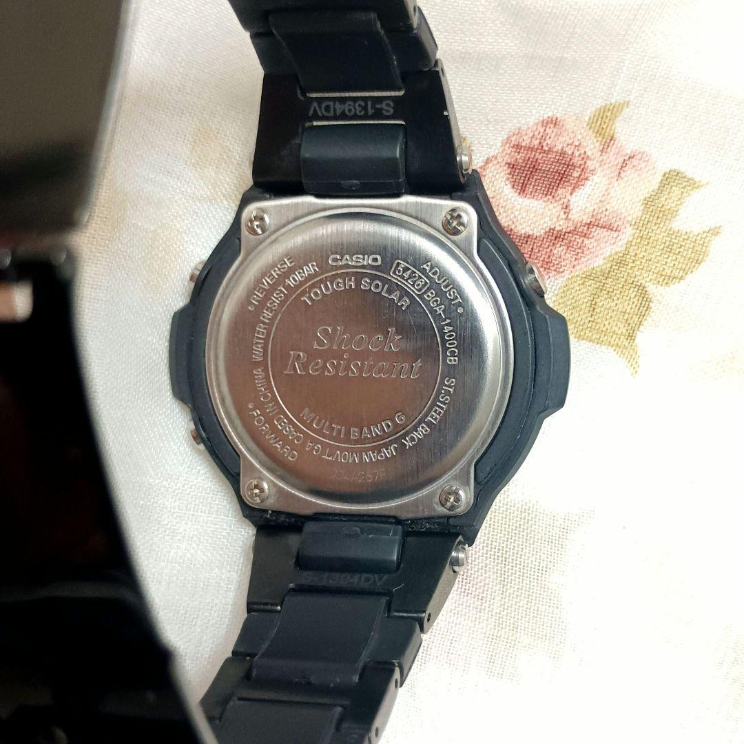 【美品】Baby-G baby-g ✨️電波ソーラー✨️ブラック✨️動作良好