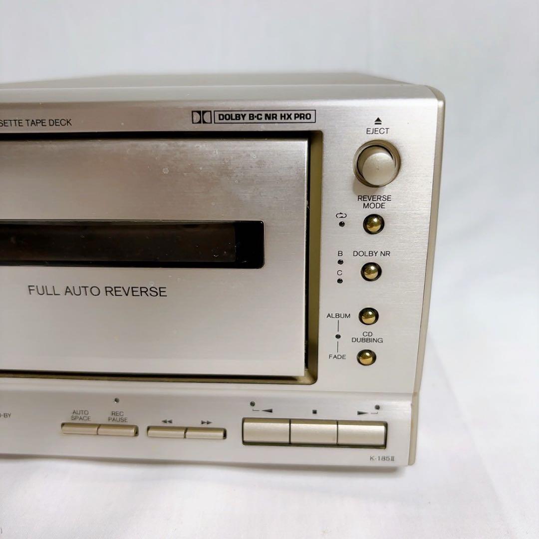 ONKYO ステレオカセットデッキ K-185Ⅱ