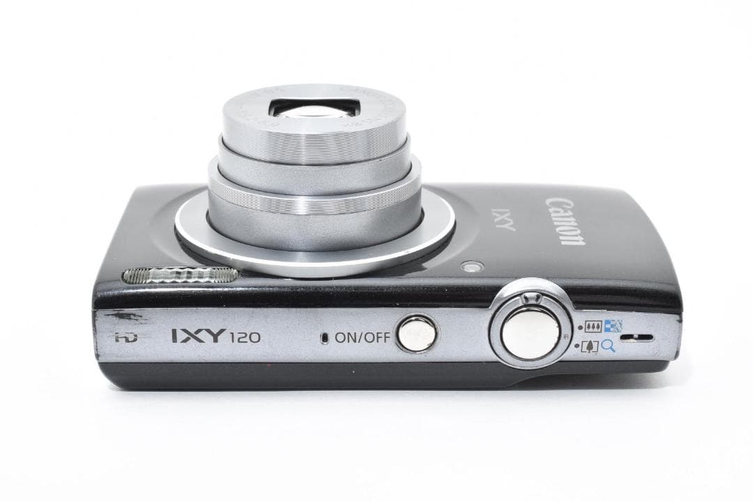 【美品】キヤノン CANON IXY120 ブラック コンパクトデジタルカメラ