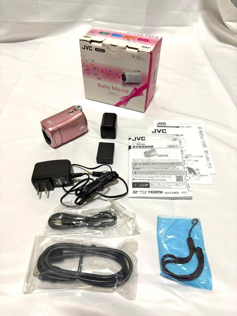 JVC ビデオカメラ BabyMovie GZ-N5