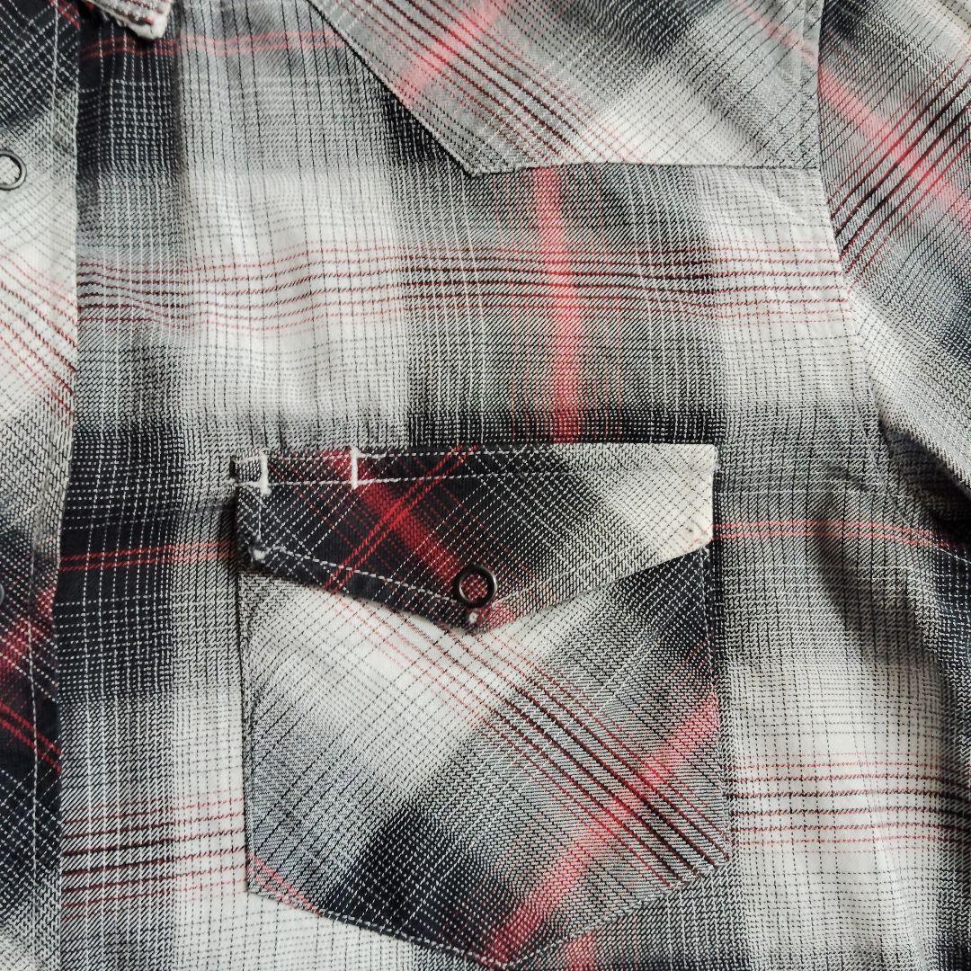 バルマンオム ダメージ加工 ウエスタン シャツ 38 Balmain Homme