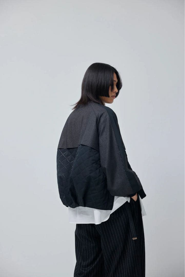 リヒトべシュトレーベン キルティングブルゾン ma-1