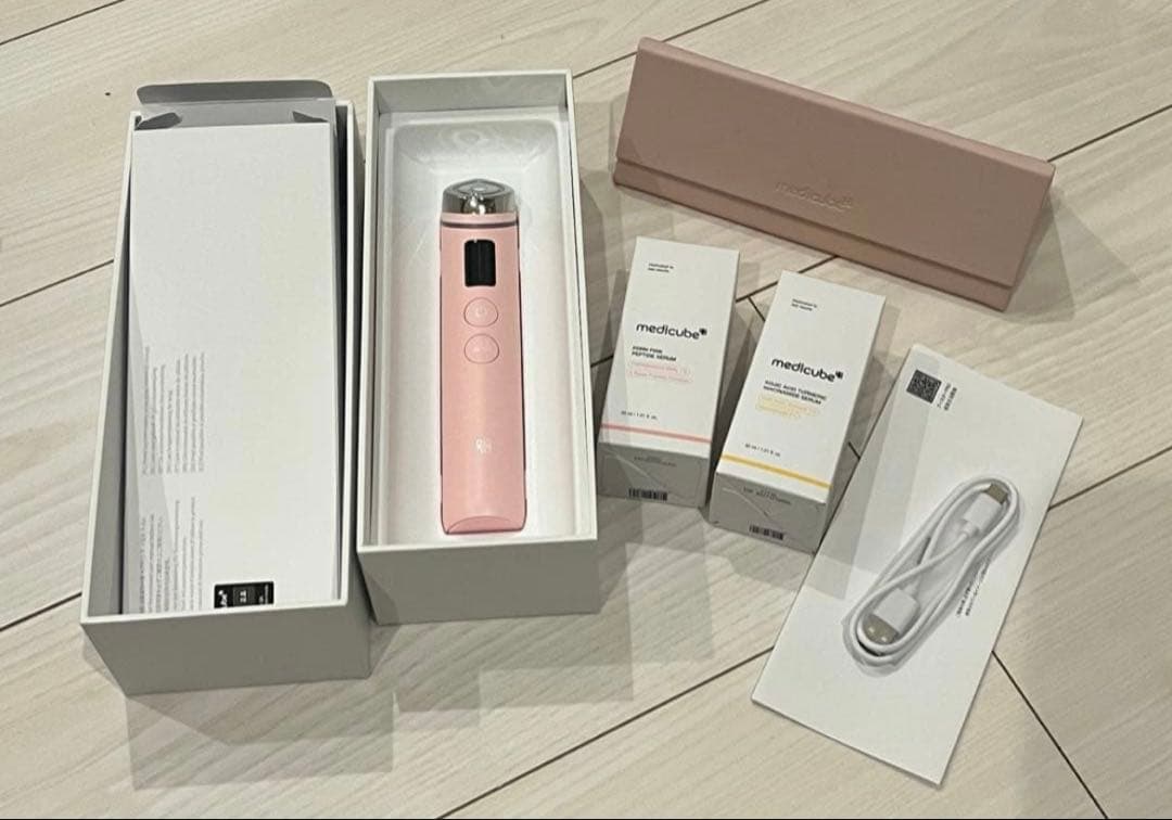 メディキューブ AGE-R BOOSTER Pro ピンク 美容液 セット