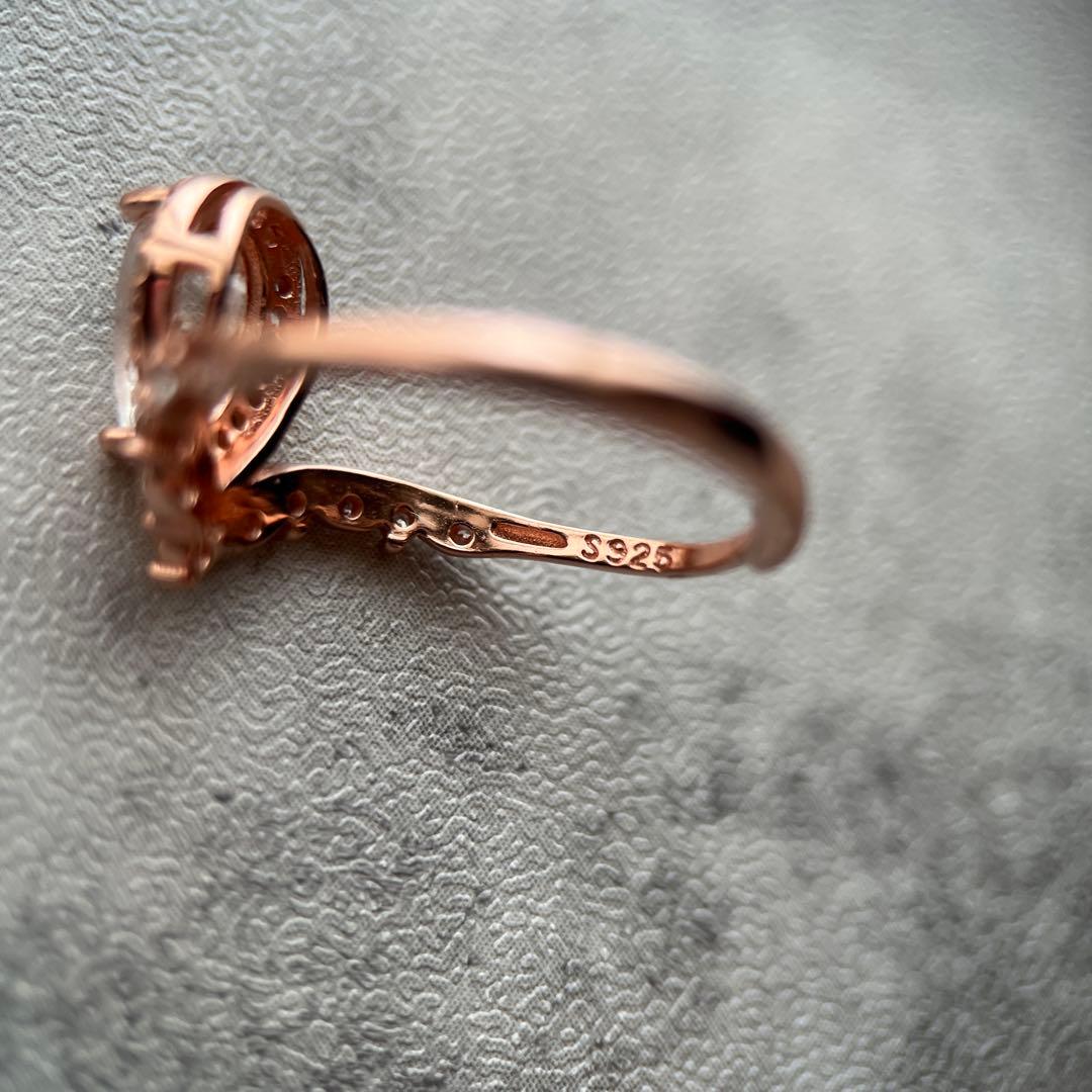 【専用】光の粒みたいなフェナカイトのリング　ソ付きケース付きシルバー　お守り指輪