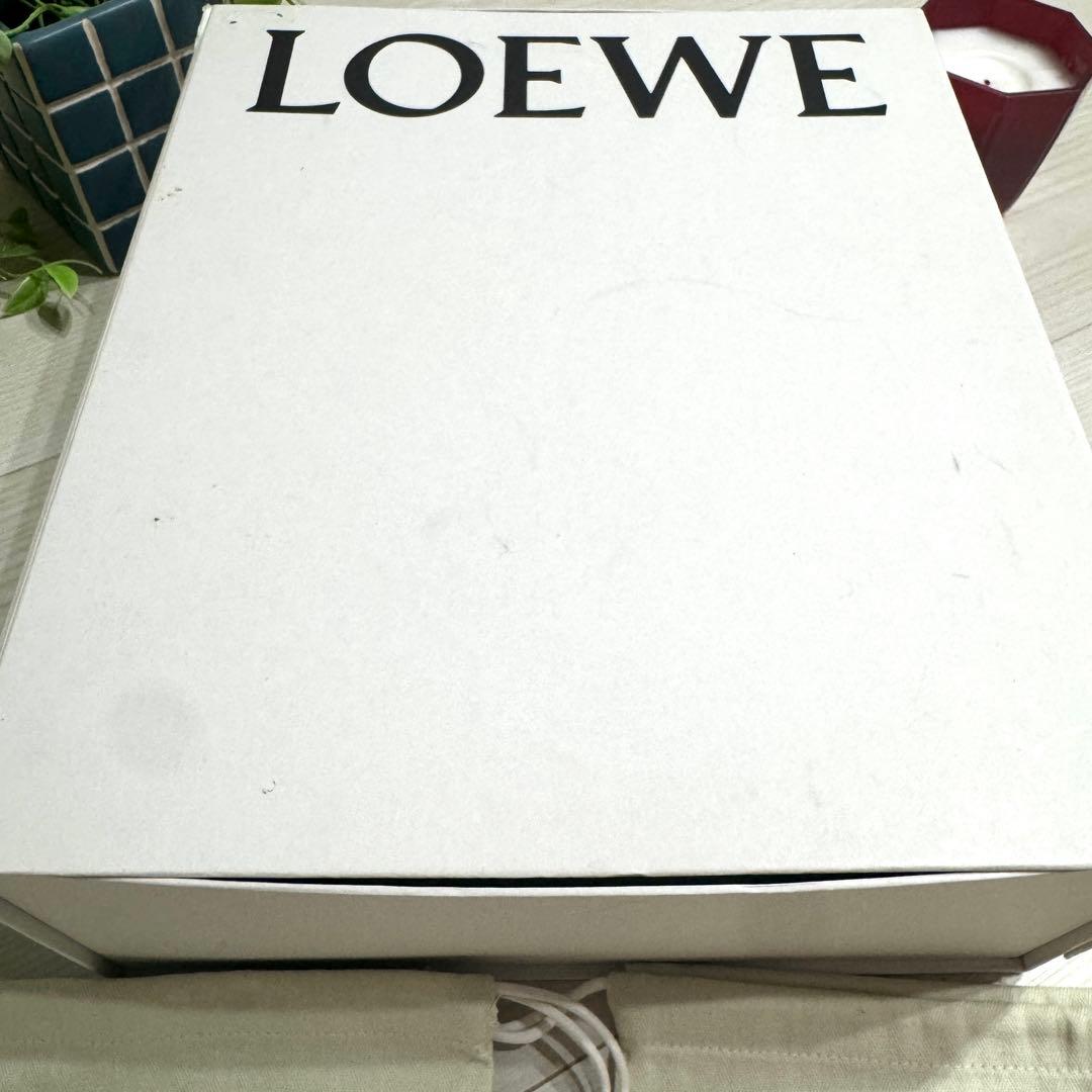 LOEWE ロエベ イーズ　スエードレザー　ヒールサンダル　ブラウン