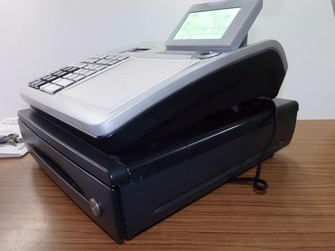 72タッチ設定無料TK-400飲食向カシオ軽減税率対応レジスター04060311