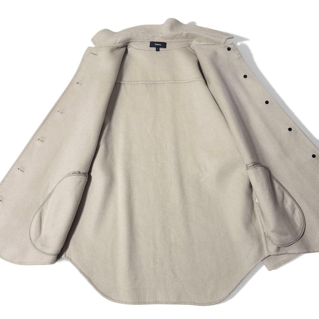 極美品✨️21AW　セオリー　Luxe New Divide シャツジャケット