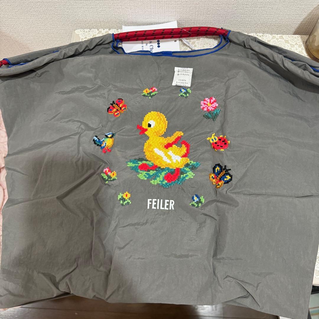 新品FEILERエコバッグハイジ刺繍トートバッグボールアンドチェーン×フェイラー