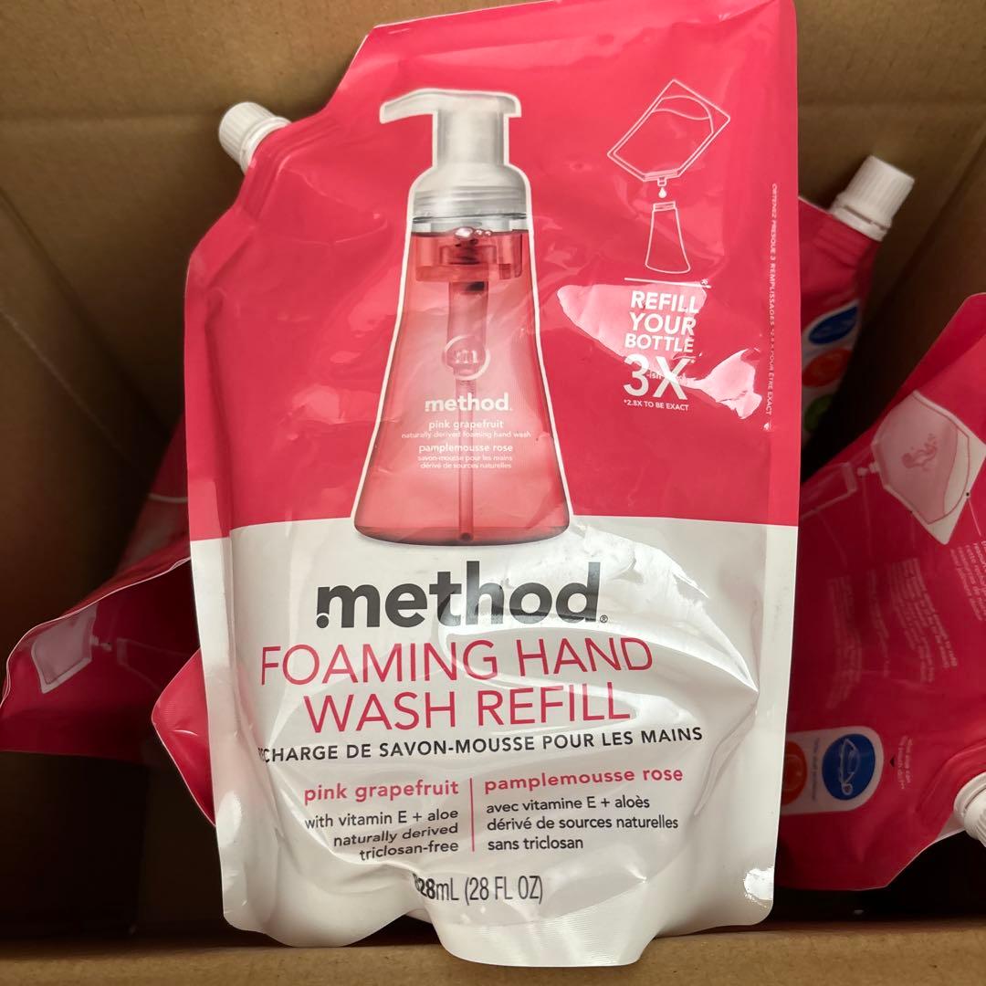 メソッド ハンドソープ フォーミングタイプ ピンクグレープフルーツ 6個