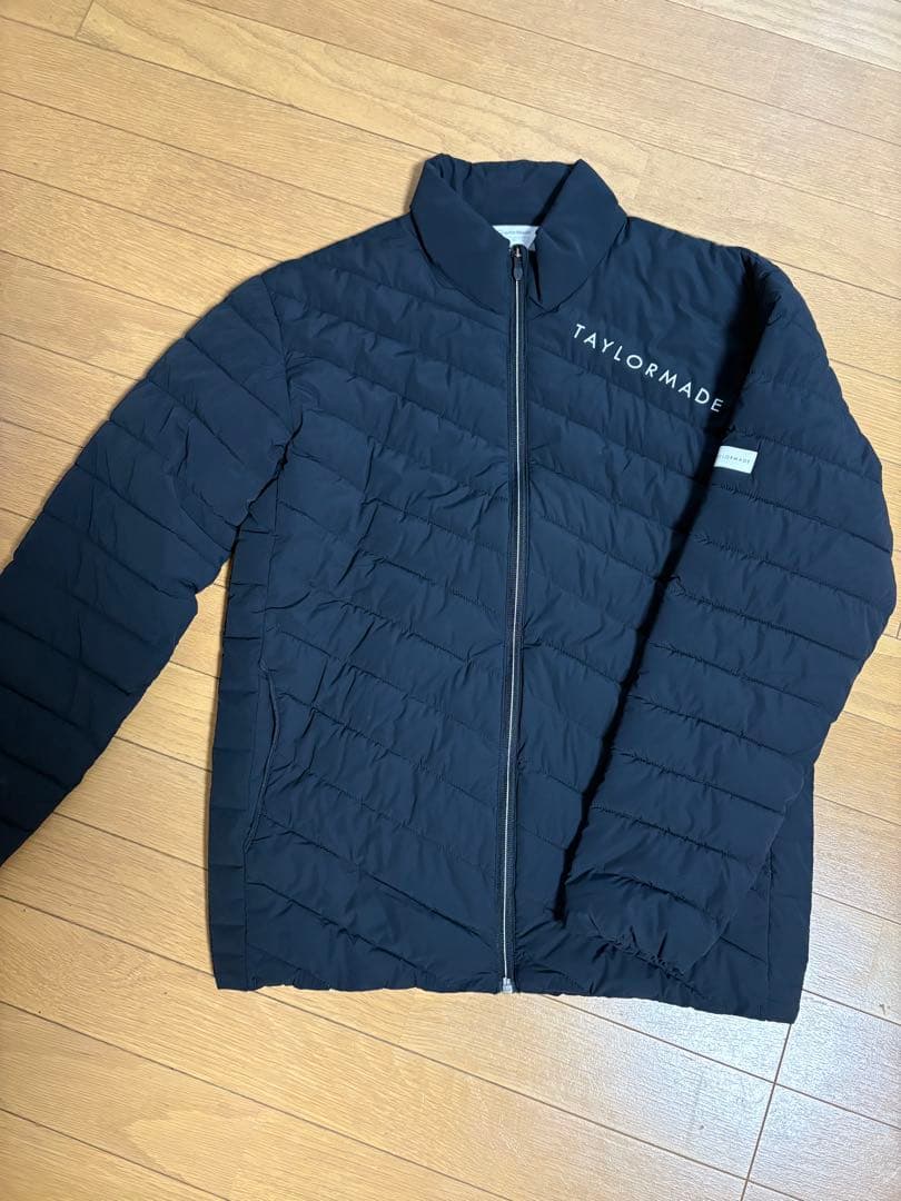 テーラーメイド メンズ中綿ジャケット Mサイズ BK