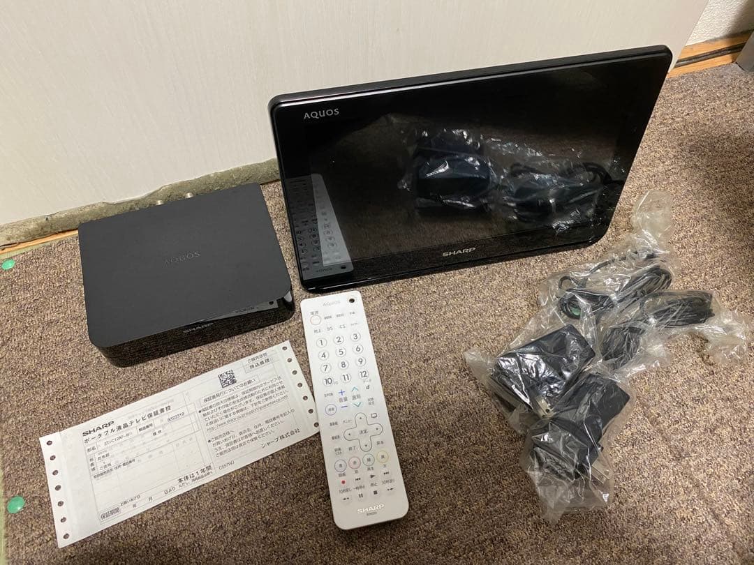 SHARP AQUOS ポータブル AP/AF 2T-C12AF-B 防水