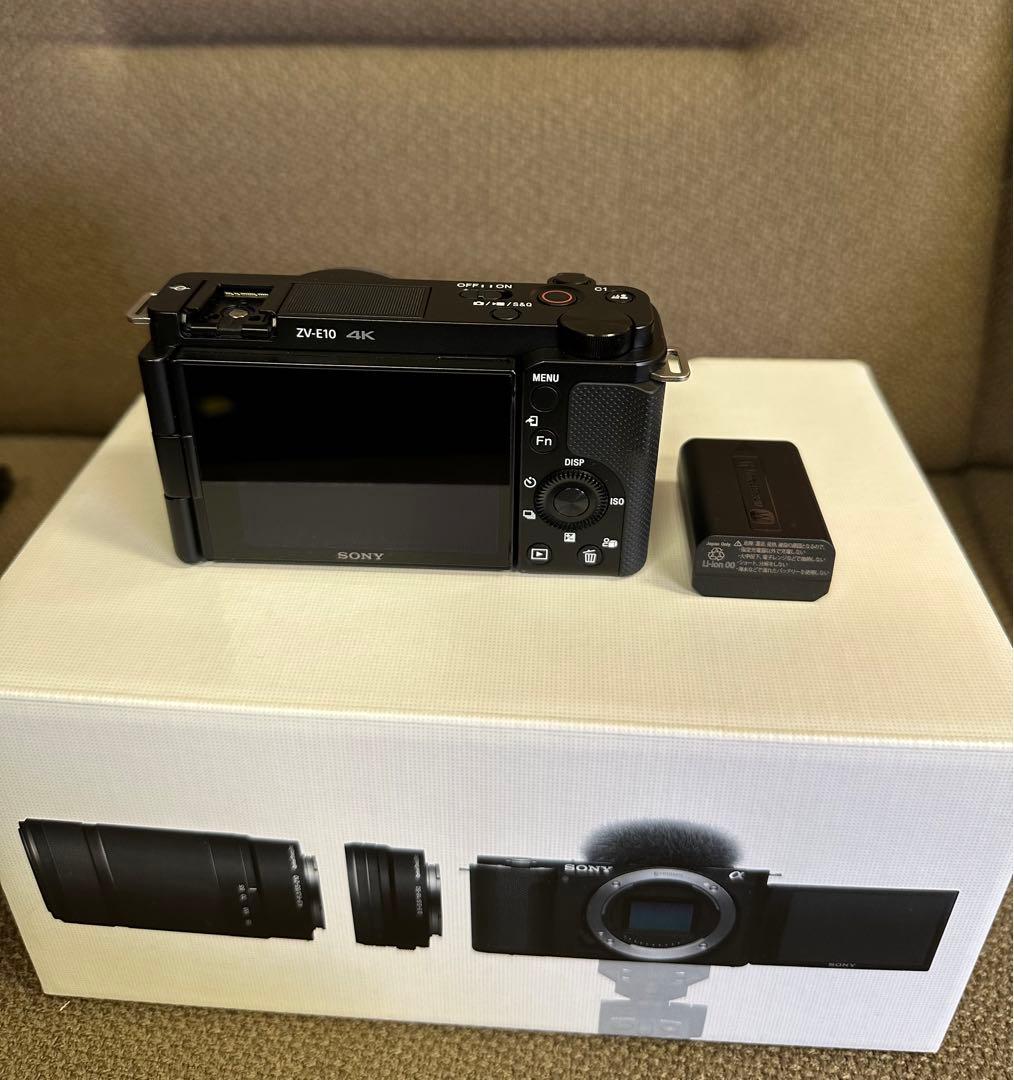 [美品] SONY ZV-E10 VLOGカメラ