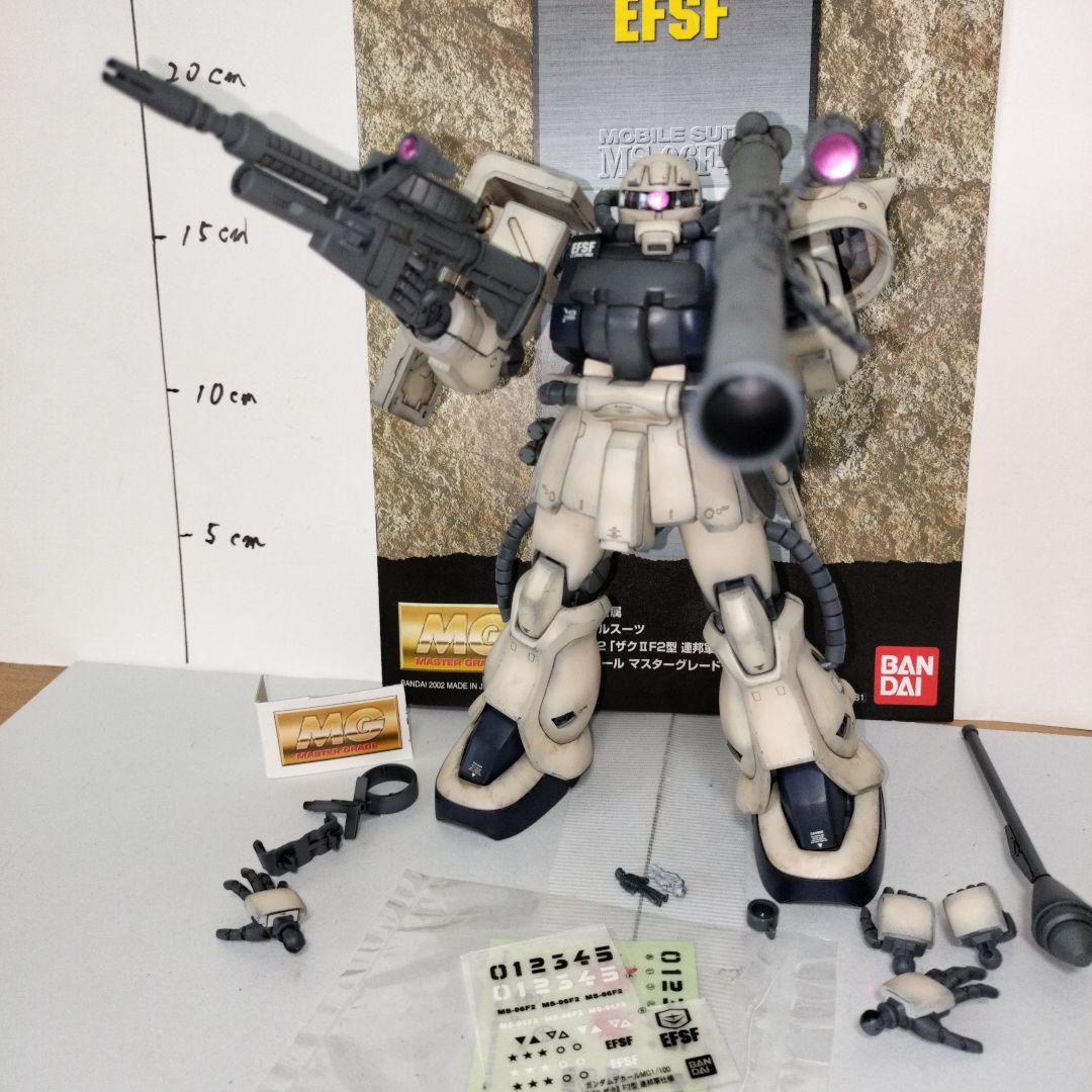 O*3様 MG1/100 ザクⅡ F2型 連邦軍仕様 塗装完成品 ガンダム ガン