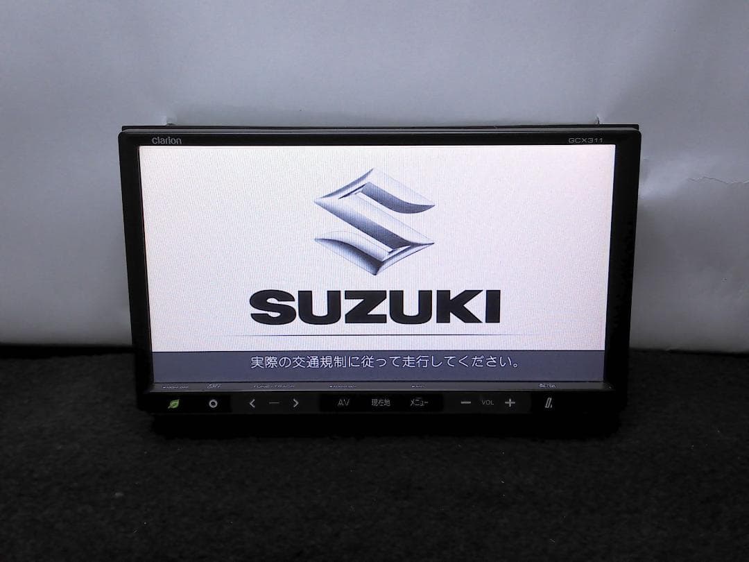 スズキ純正　ポン付　クラリオン　GCX311　ワンセグ　DVD再生　CD録音