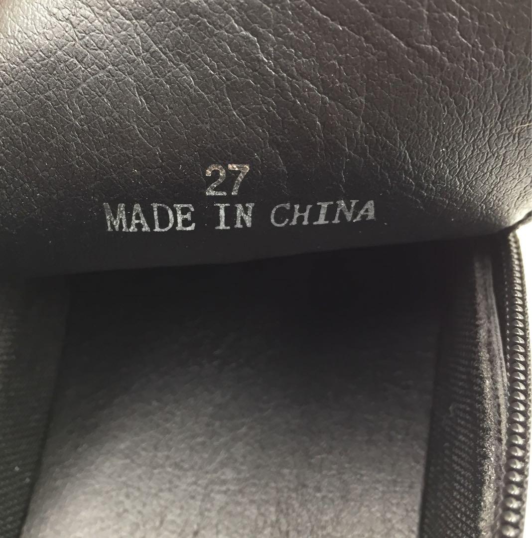 【極美品】1PIU1UGUALE3 RELAX 厚底スニーカー ブラック27cm