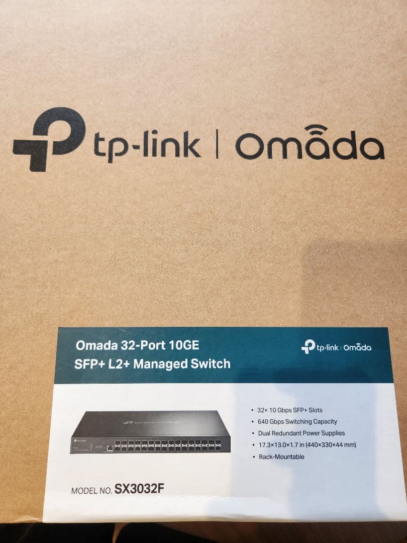 TP-Link Omada 32-Port 10GE Switch【新品未使用】