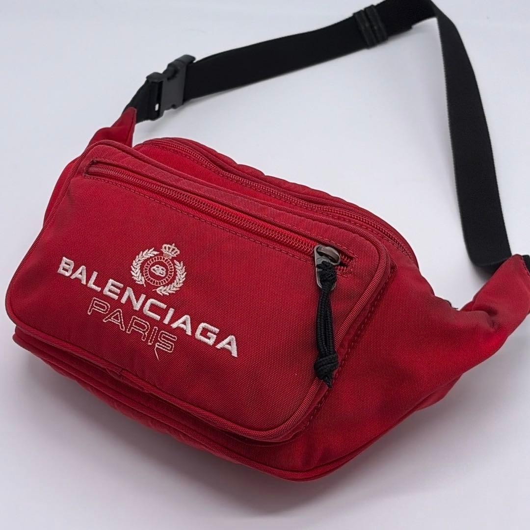 Balenciaga バレンシアガ ショルダーバック 斜め掛け 赤 レッド