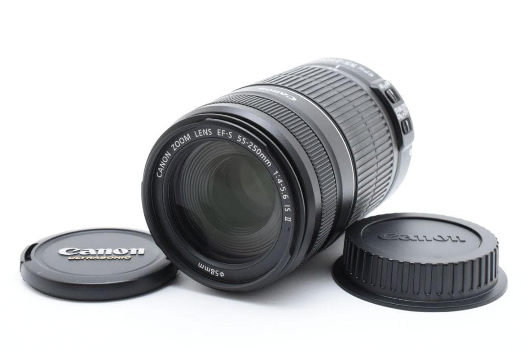 美品 Canon EF-S 55-250mm F4-5.6 IS II AA35