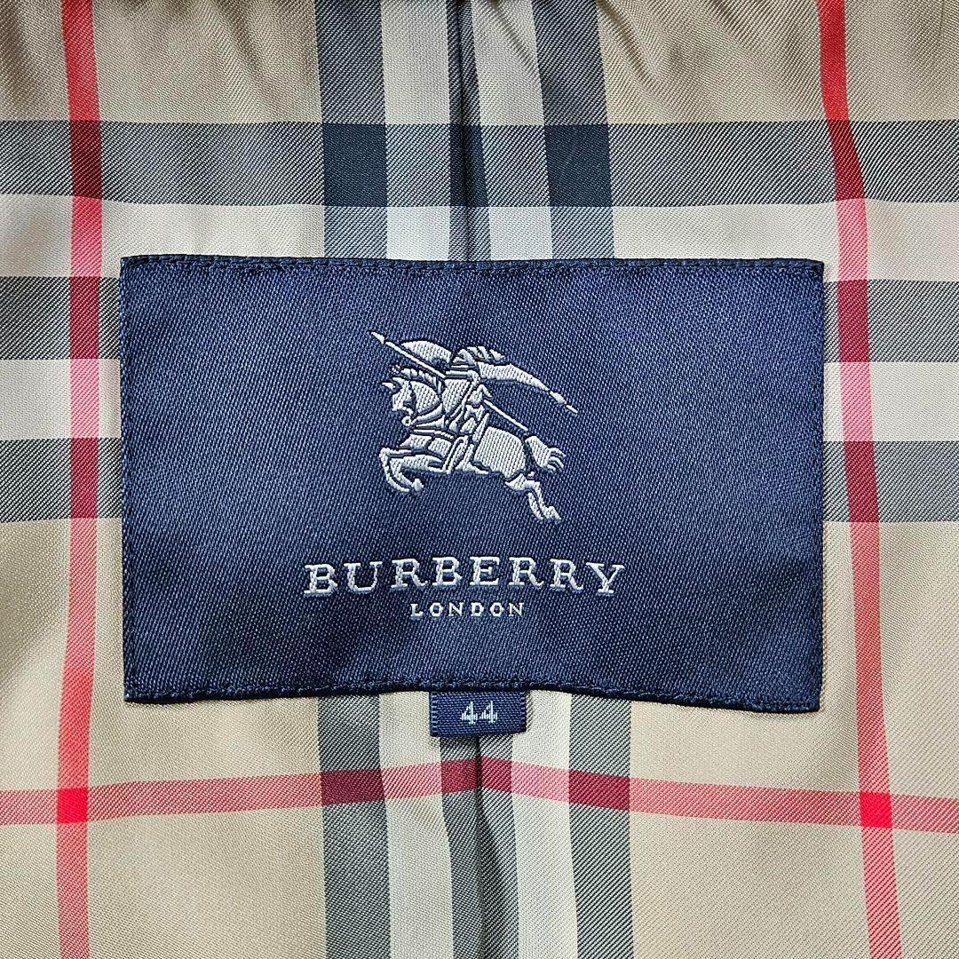 【新品同様】バーバリーロンドン　ダウンコート　ボルドー　大きいサイズ　イタリア製