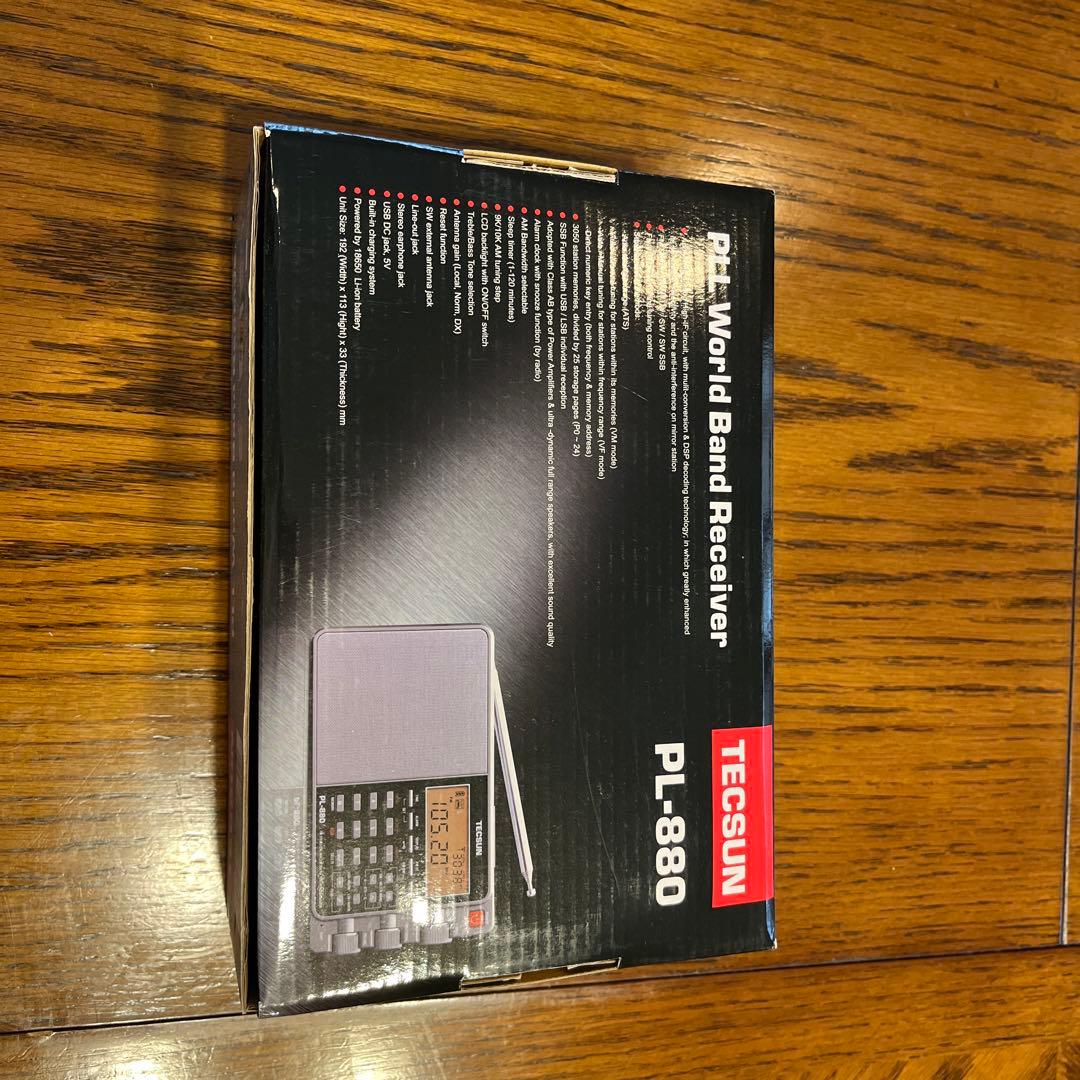 TECSUN PL-880 PLLワールドバンド受信機