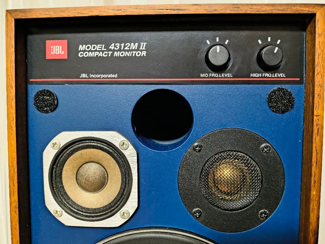 【完動品】JBL 4312M II 3wayスピーカー＆スタンド＆ケーブルセット