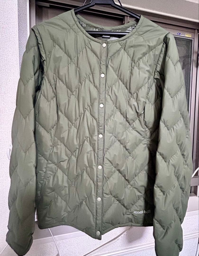 montbell スペリオダウン ラウンドネックジャケット 備品 モンベル