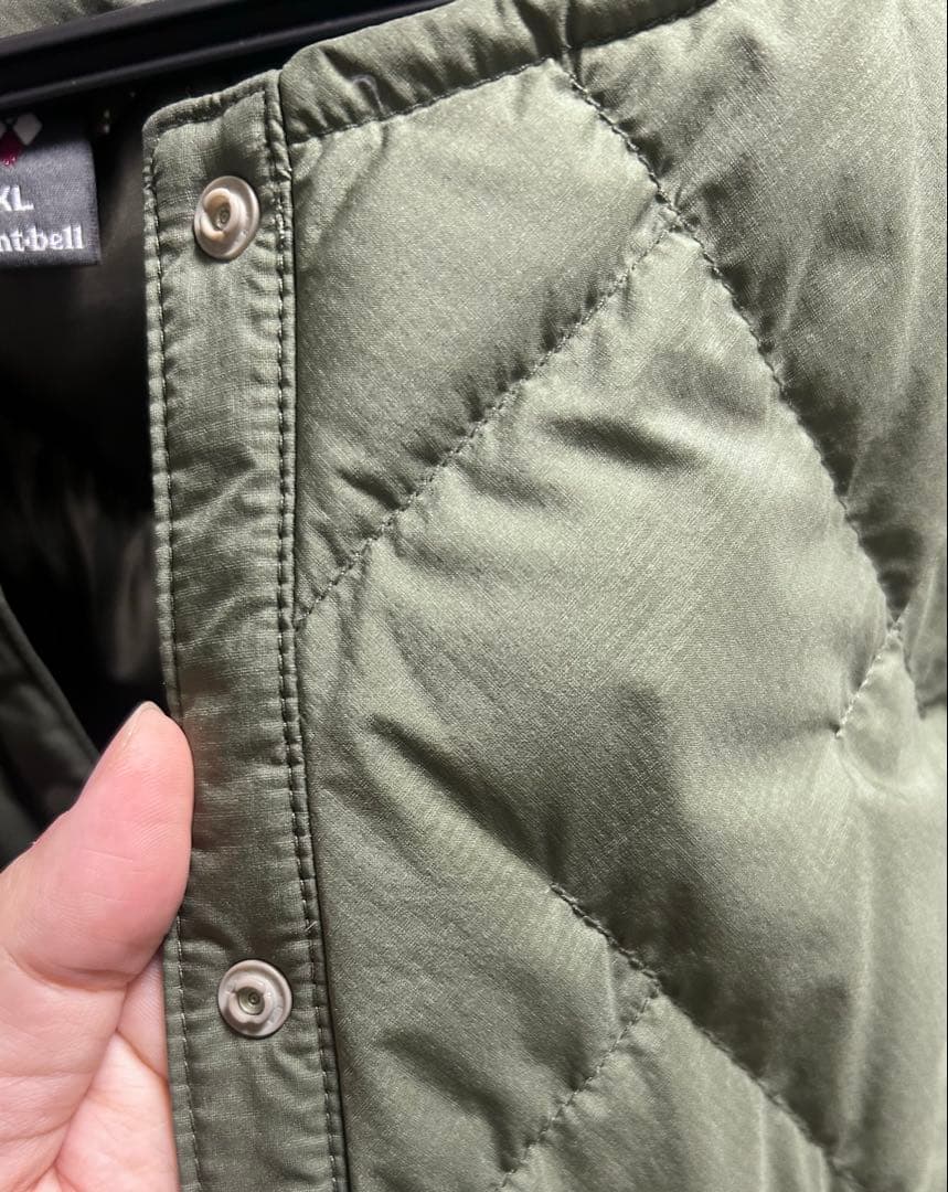 montbell スペリオダウン ラウンドネックジャケット 備品 モンベル