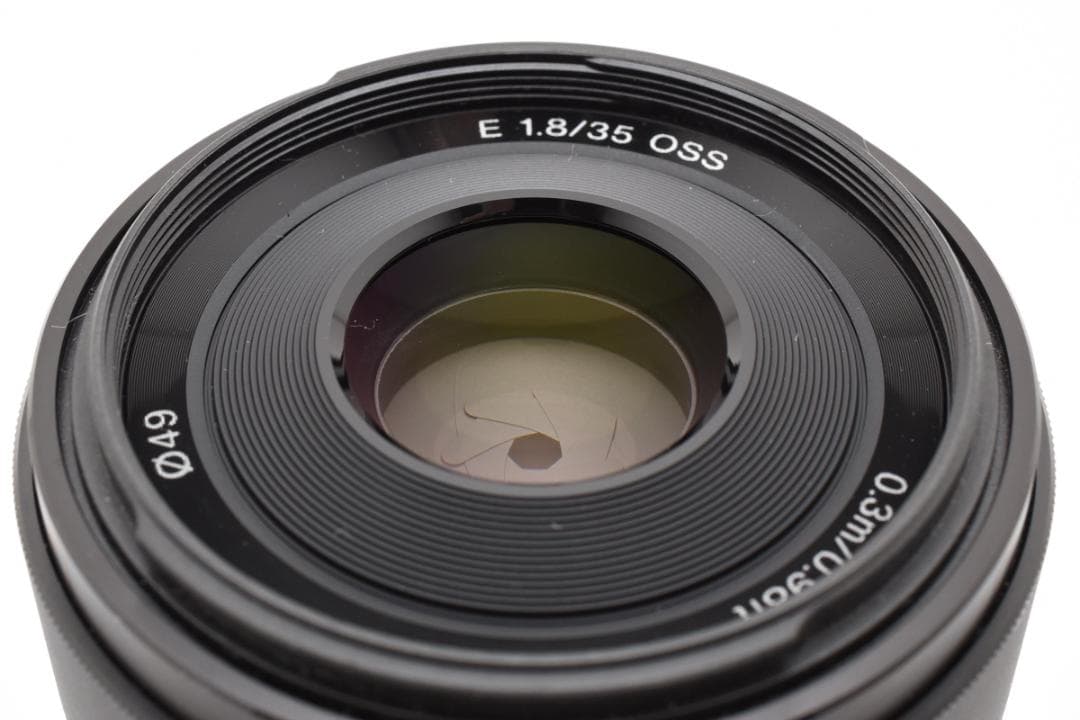 ソニー E 35mm f1.8 OSS レンズ SEL35F18 Sony
