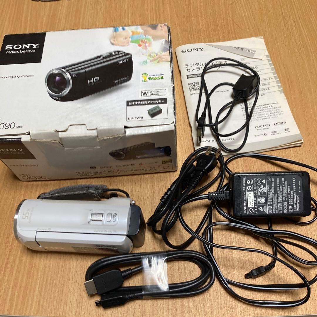 SONY HDR-CX390 ハンディカム フルHD 1080p 32GB
