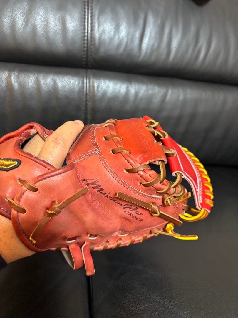 京*弥様 ミズノプロ硬式オーダーキャッチャーミット