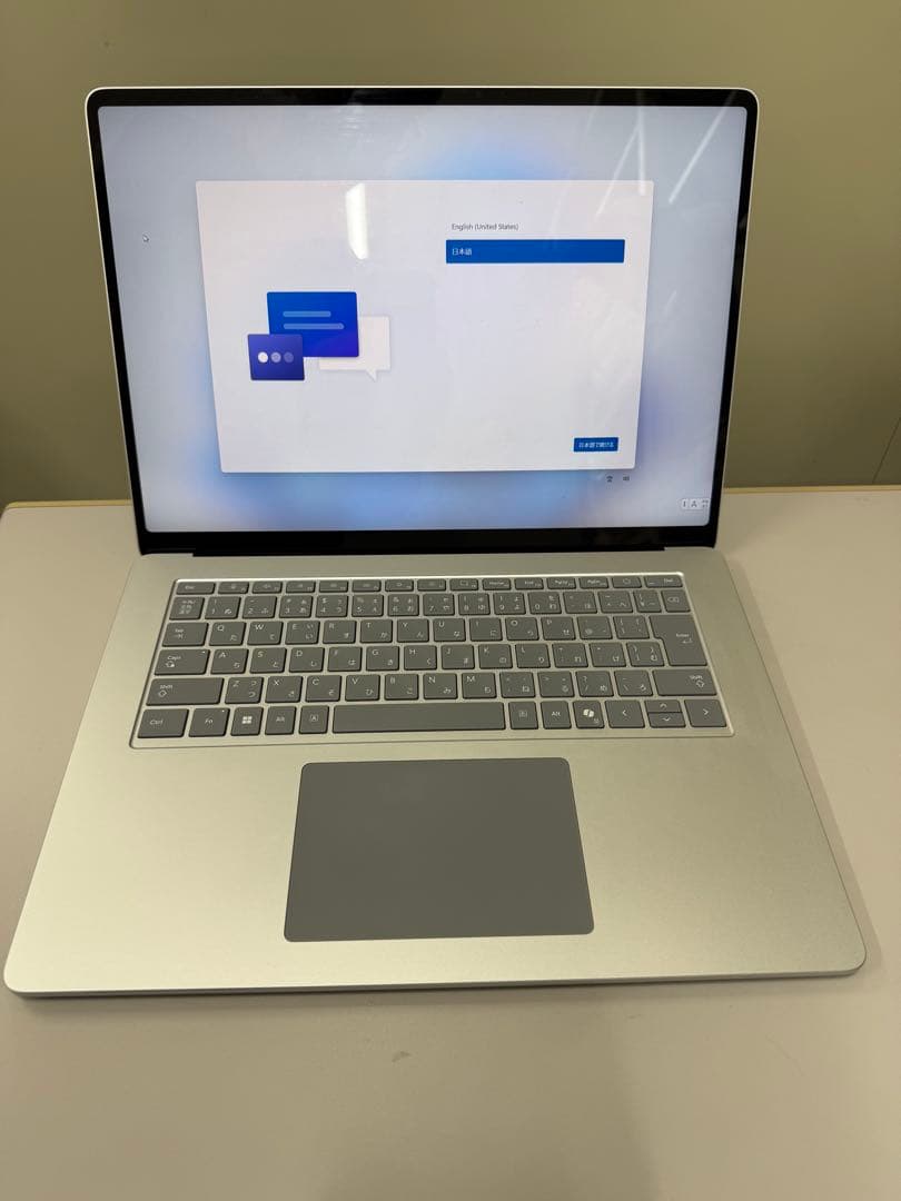 【美品】Surface Laptop 第7世代 15インチ プラチナ AI