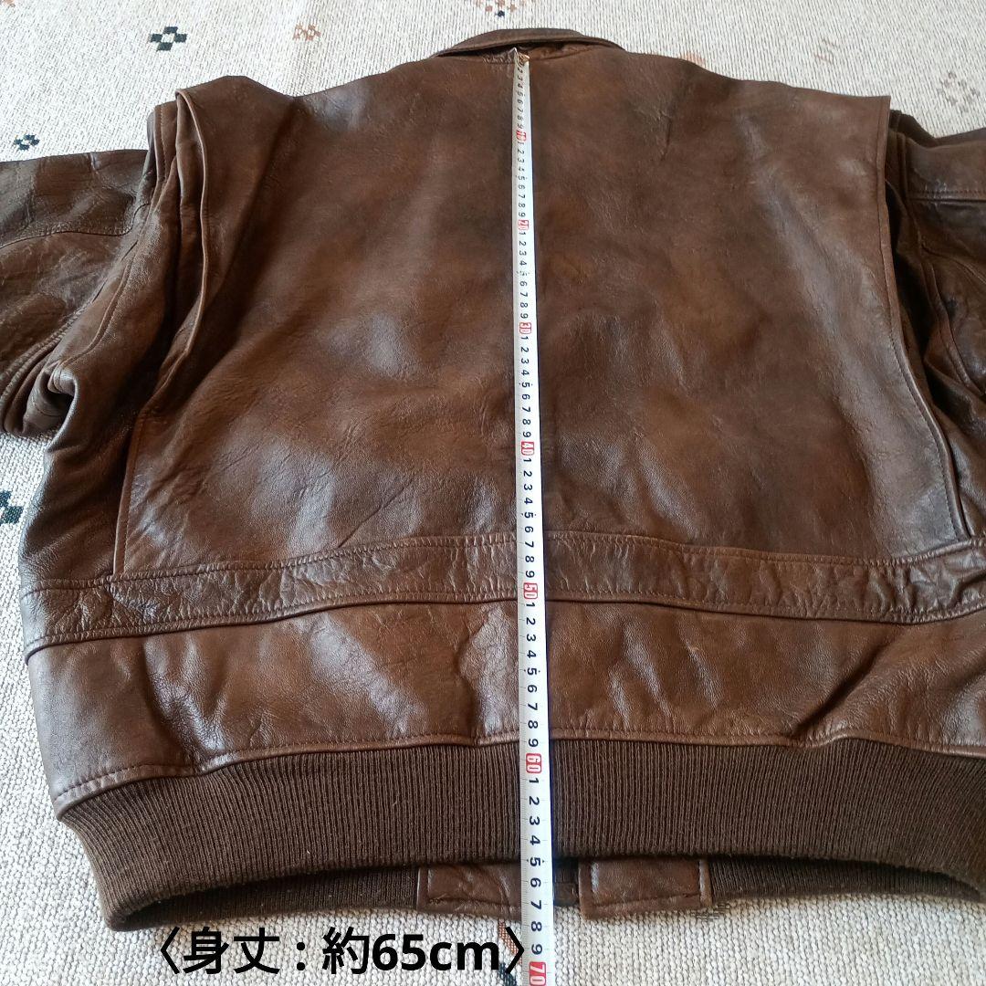 〈ROBO〉 レザージャケット（羊革） Lサイズ　ヴィンテージ品
