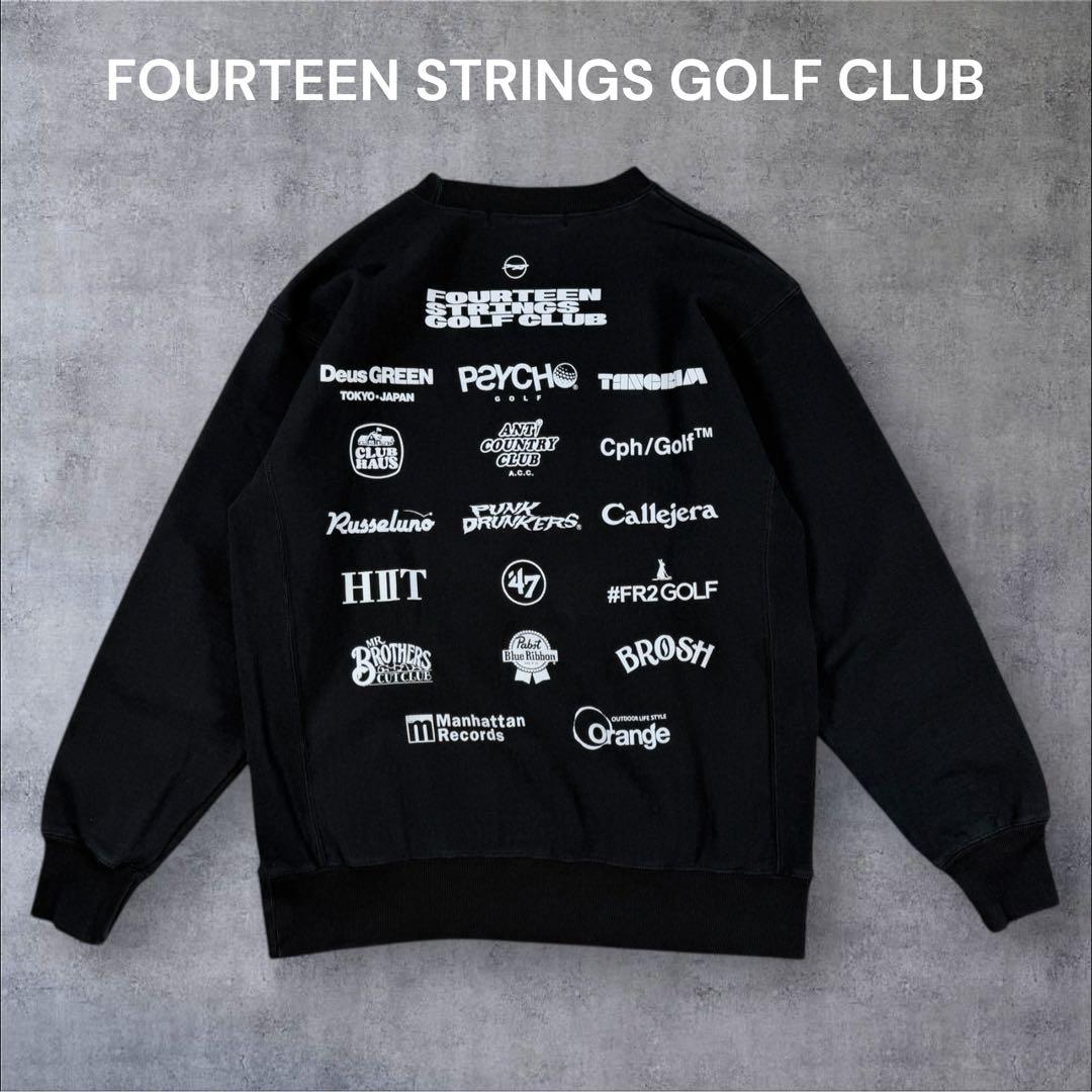 レア14SGC clubhaus TANGRAM GOLF スウェット