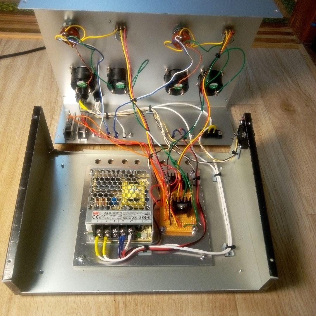 自作品・鉄道模型用パワーパック(複線・単独制御仕様)