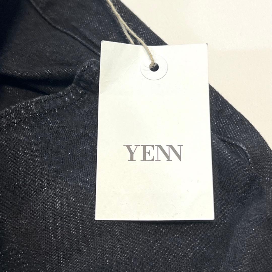 新品タグ付き⭐︎YENN(イェン) タックベルト デザイン パンツ　BLACK 黒