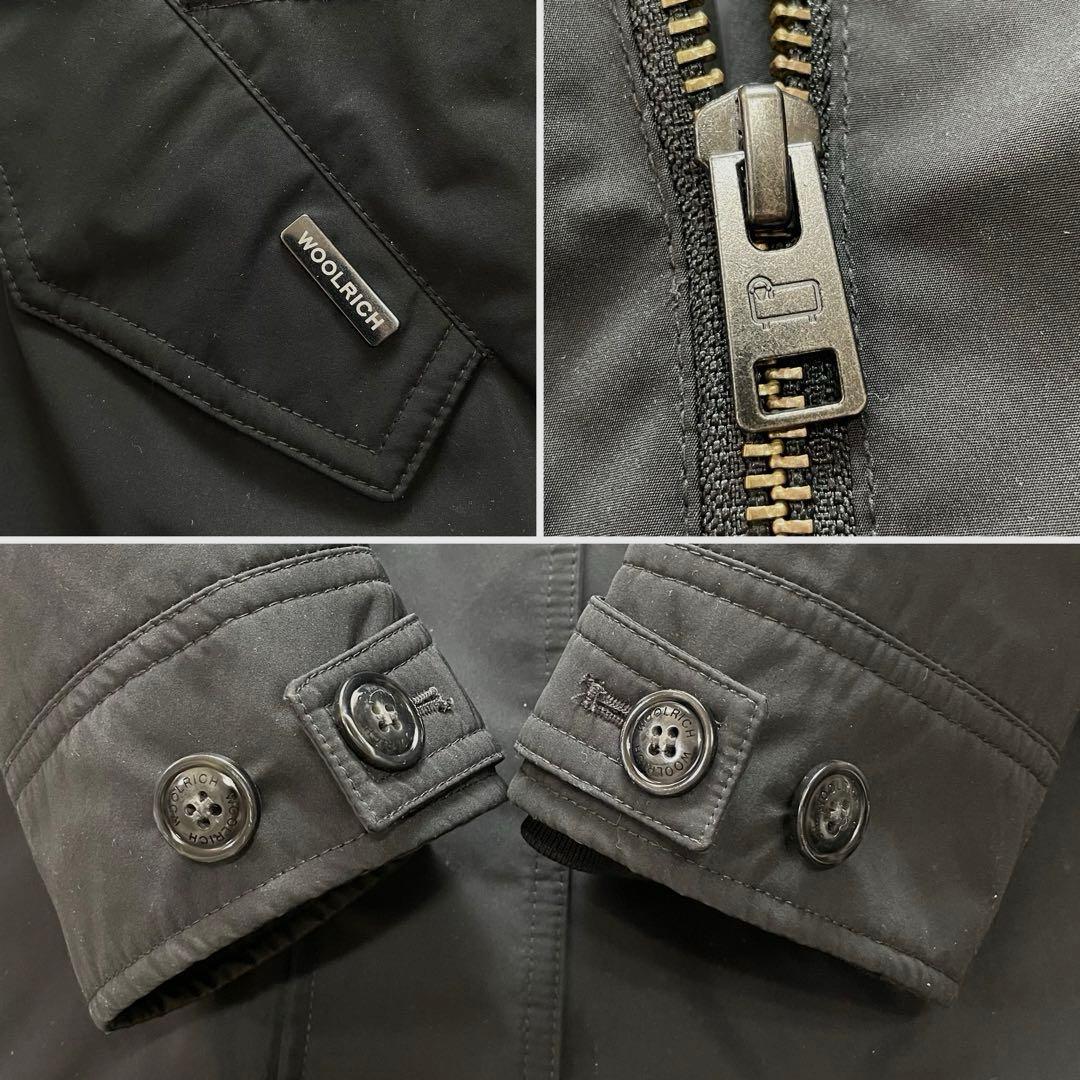 美品✨ウールリッチ キーストーンパーカ ダウンコート 黒 ファー フード S