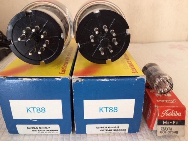 エレキット　真空管パワーアンプ　ＴＵー８７９Ｓ（サンバレー社ＫＴー８８仕様）