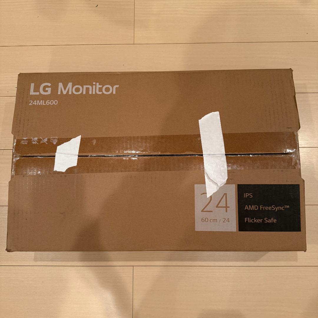 【美品】LG 23.8インチ フレームレスモニター 24ML600S-W