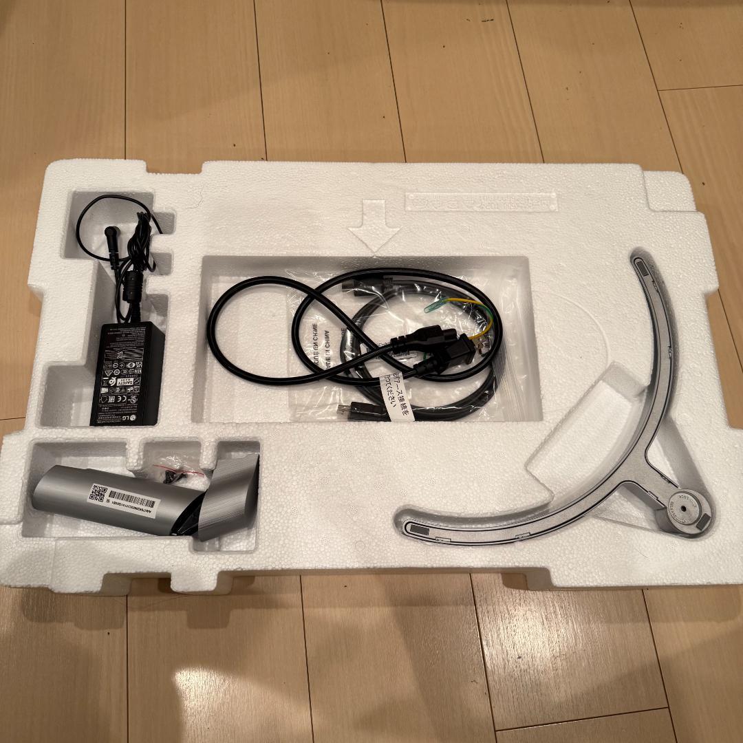 【美品】LG 23.8インチ フレームレスモニター 24ML600S-W