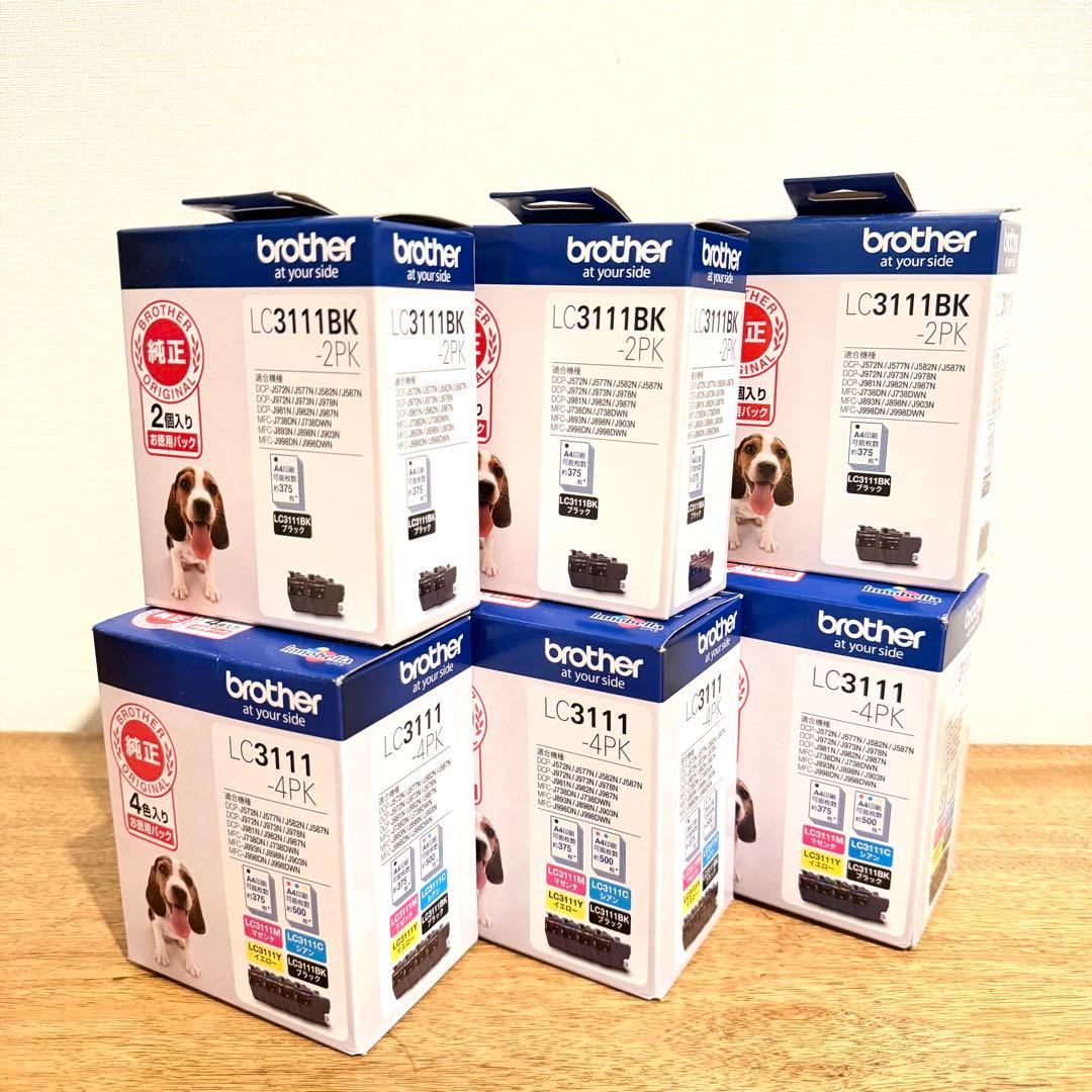 【 未開封・純正 】brother インク LC3111 全18個 6箱セット