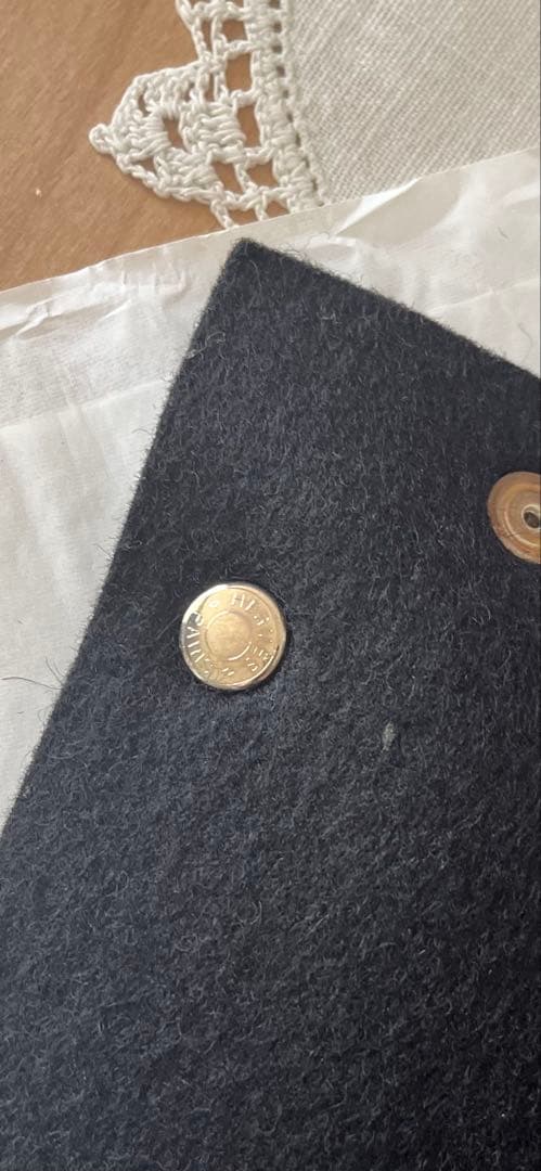 エルメス★ヴィドポッシュ フェルトトレイ アクセサリー ブラック 美品 箱有り