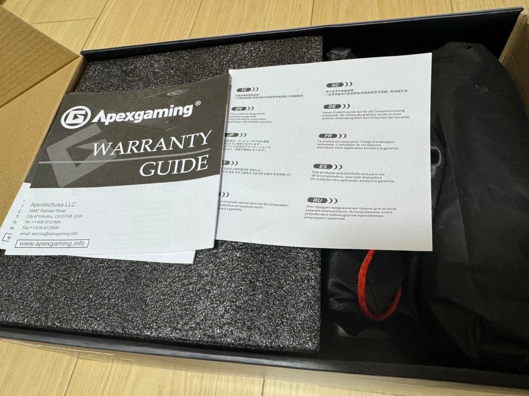 Apexgaming 80 PLUS GOLD850W ATX電源ユニット