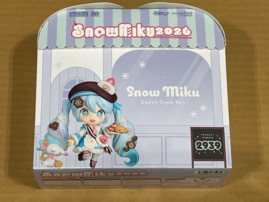 新品未開封 ねんどろいど 雪ミク Sweet  Ver. WF2026冬