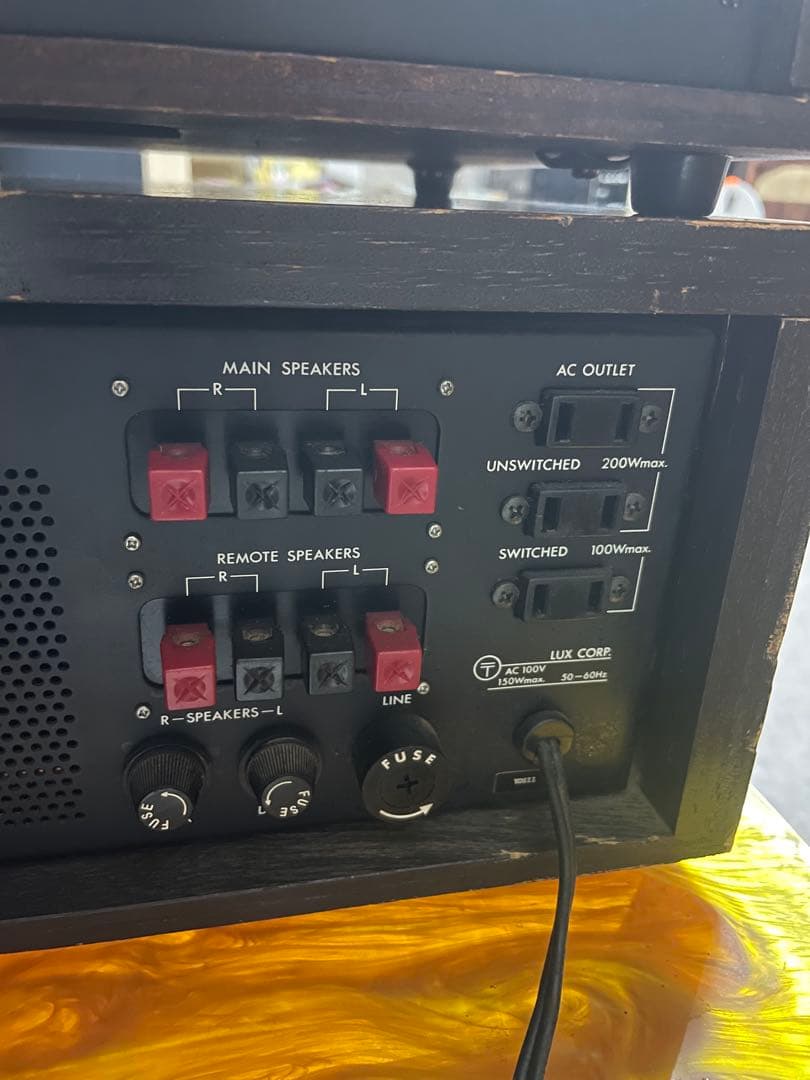 LUXMAN L-540 ,WL-550 セット動作確認済み