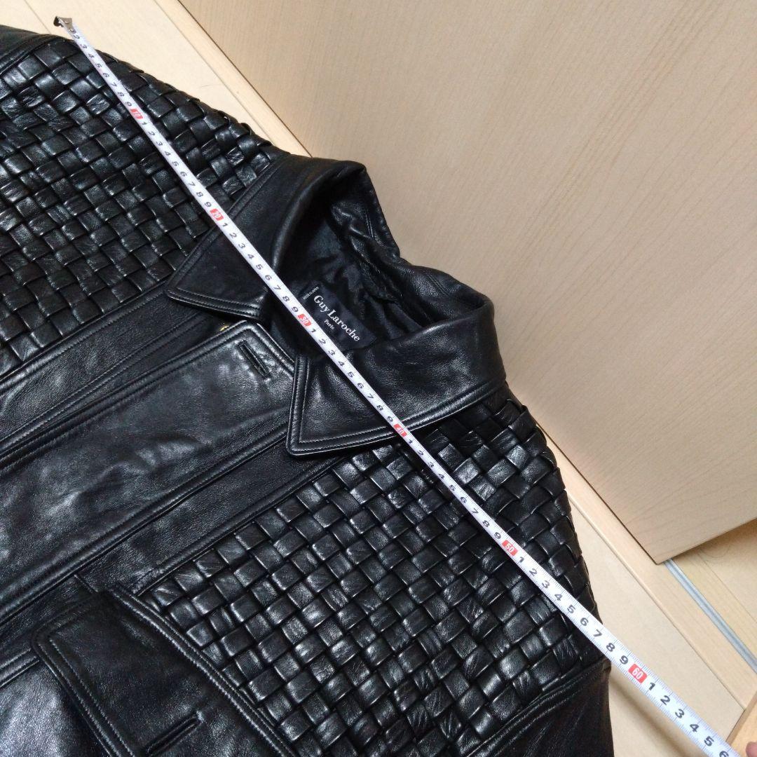 羊革レザージャケット メンズL ライダース ギラロッシュ 柔らかい日本製