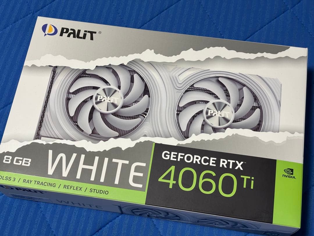 Palit GeForce RTX 4060 Ti 8GB ホワイト