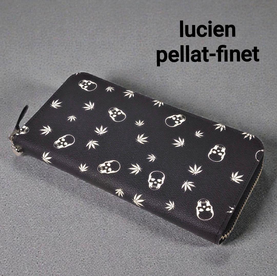 箱あり未使用品✨️　ルシアンペラフィネ　ラウンドジップ　スカル マリファナ柄