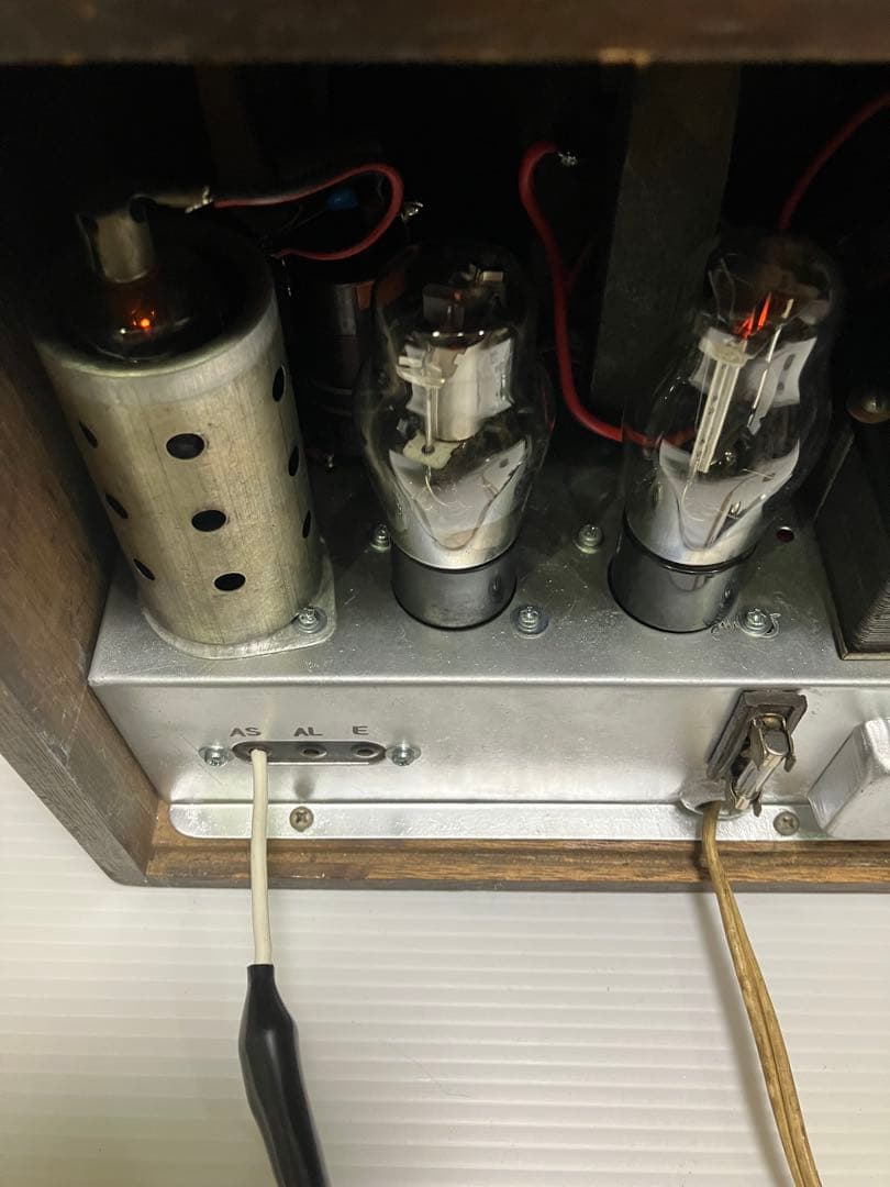 真空管並三ラジオ　　完動品