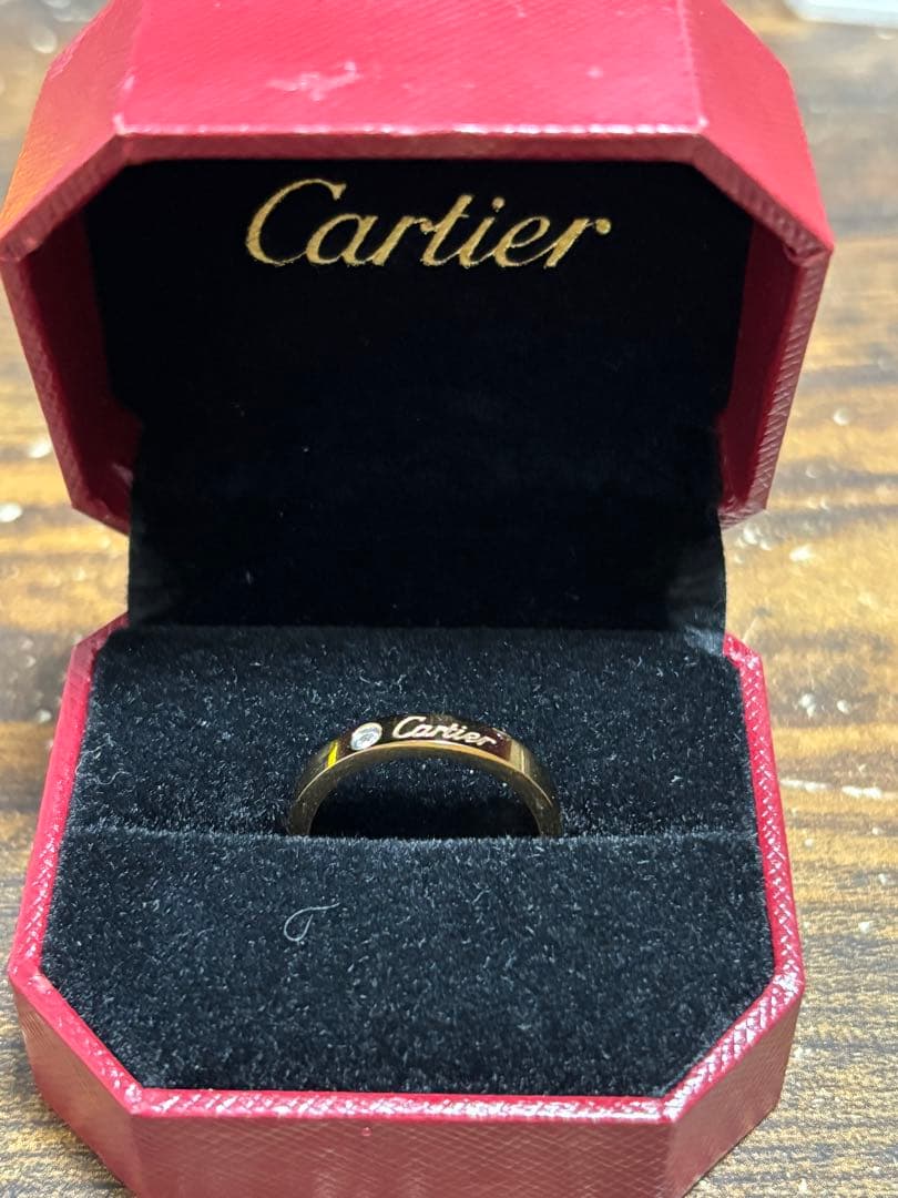 Cartier ゴールドリング　箱付き