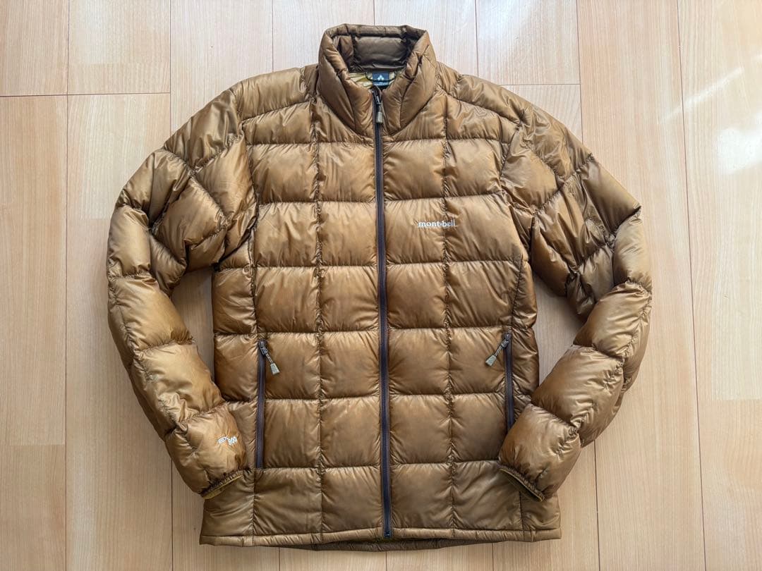 モンベル　スペリオダウンジャケットM　田中シェン